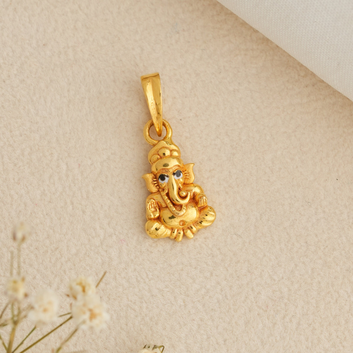 Siddhivinayaka Gold Pendant