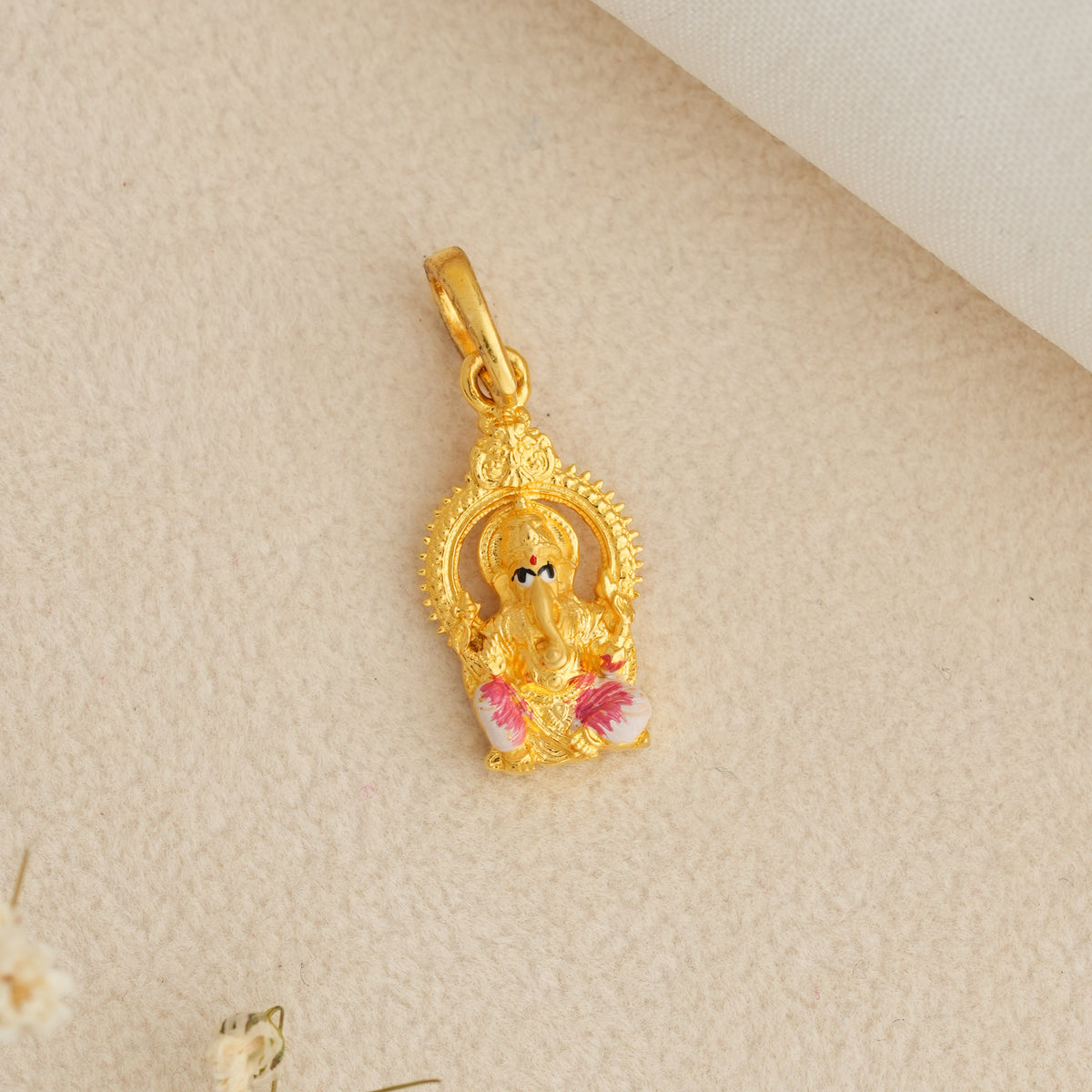 Bala Ganapathi Gold Pendant