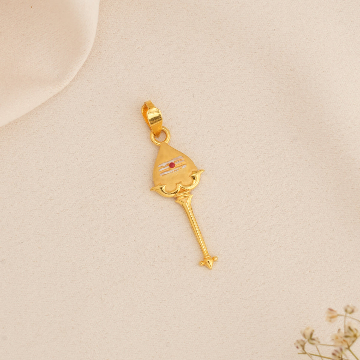 Vel Murugar Gold Pendant