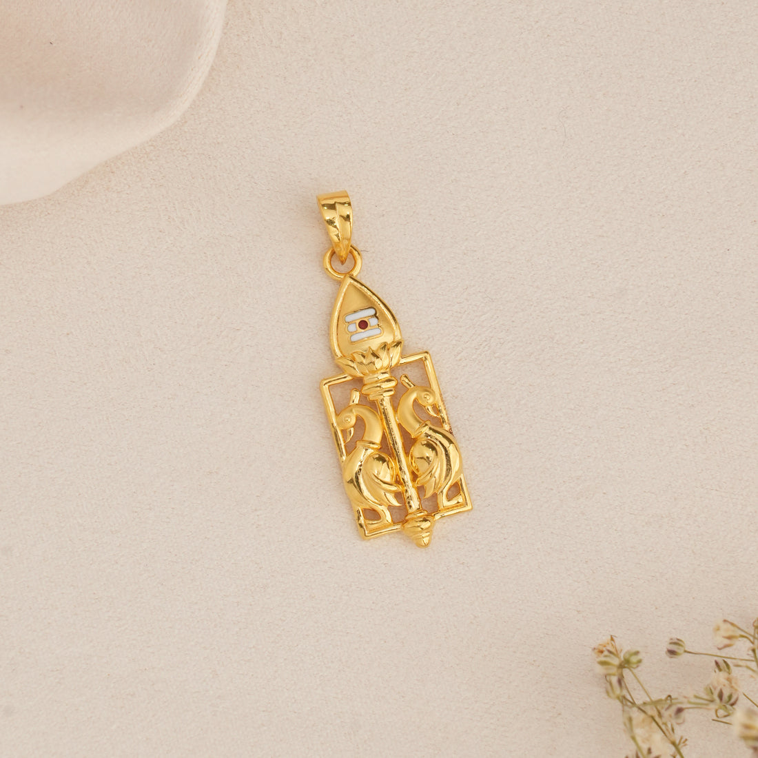 Murugar Vel Gold Pendant
