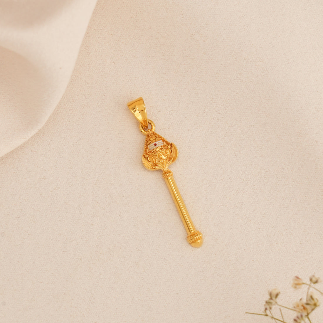 Saravana Vel Gold Pendant