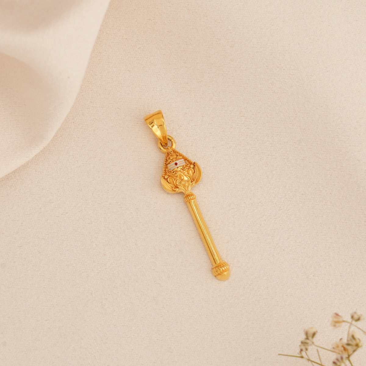 Saravana Vel Gold Pendant