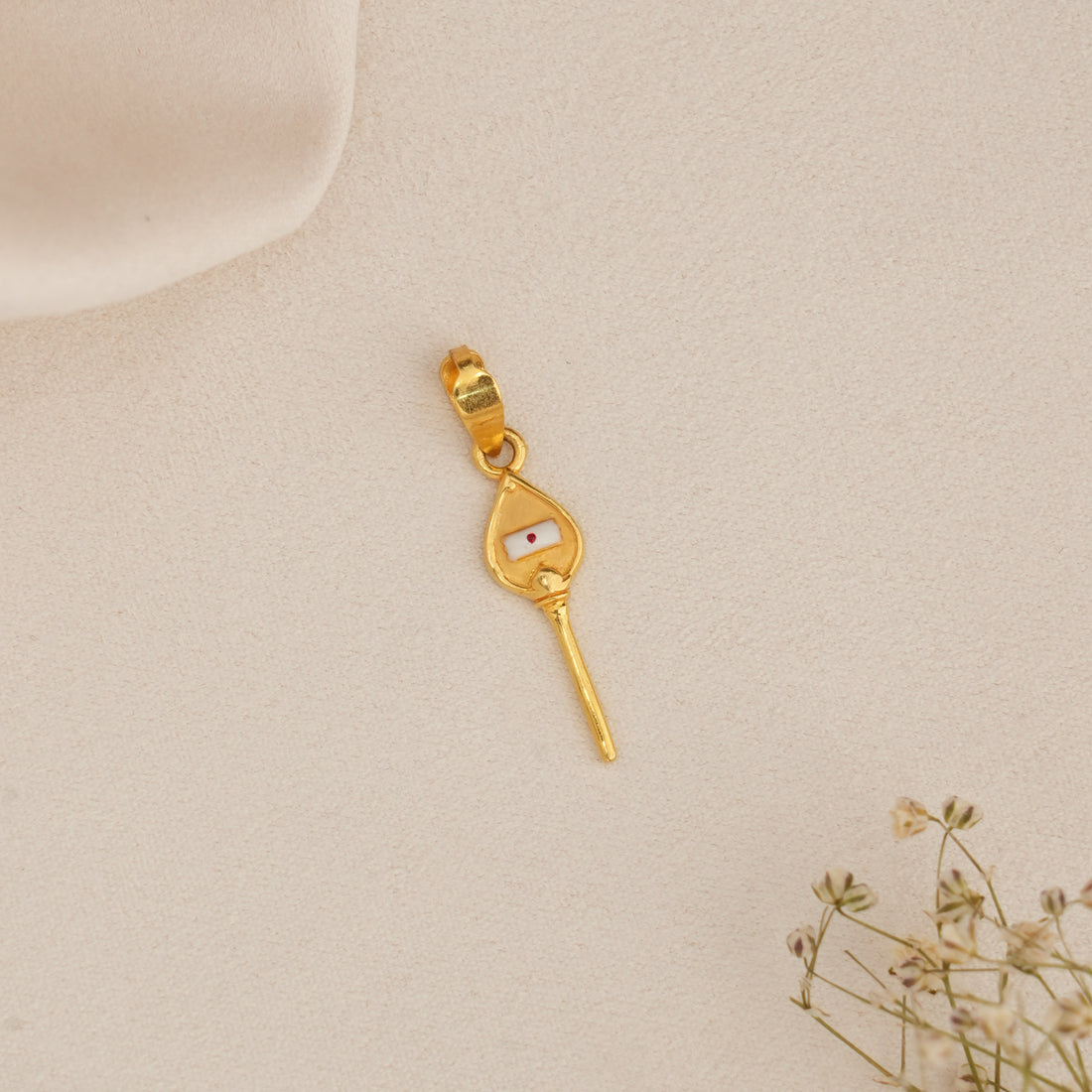 Murugan Vel Gold Pendant