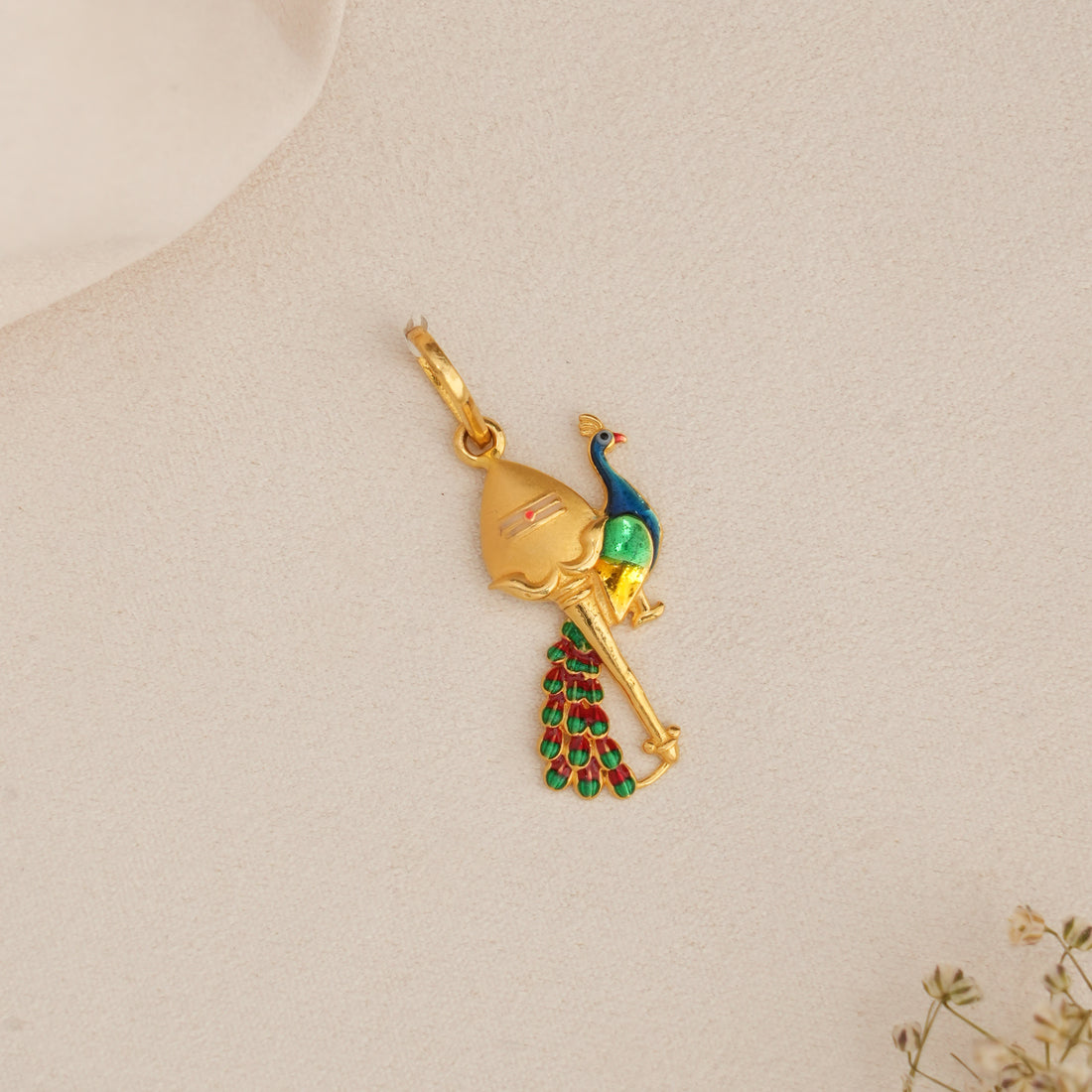 Mayil Vel Gold Pendant
