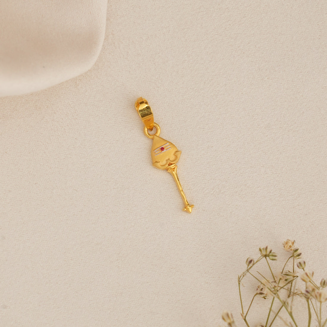 Om Karthikeya Gold Pendant