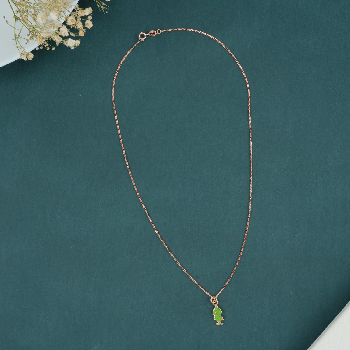 Greeny Bird Chain