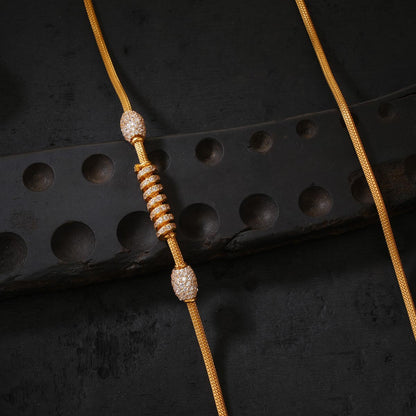 Spring Designed Mugappu Chain