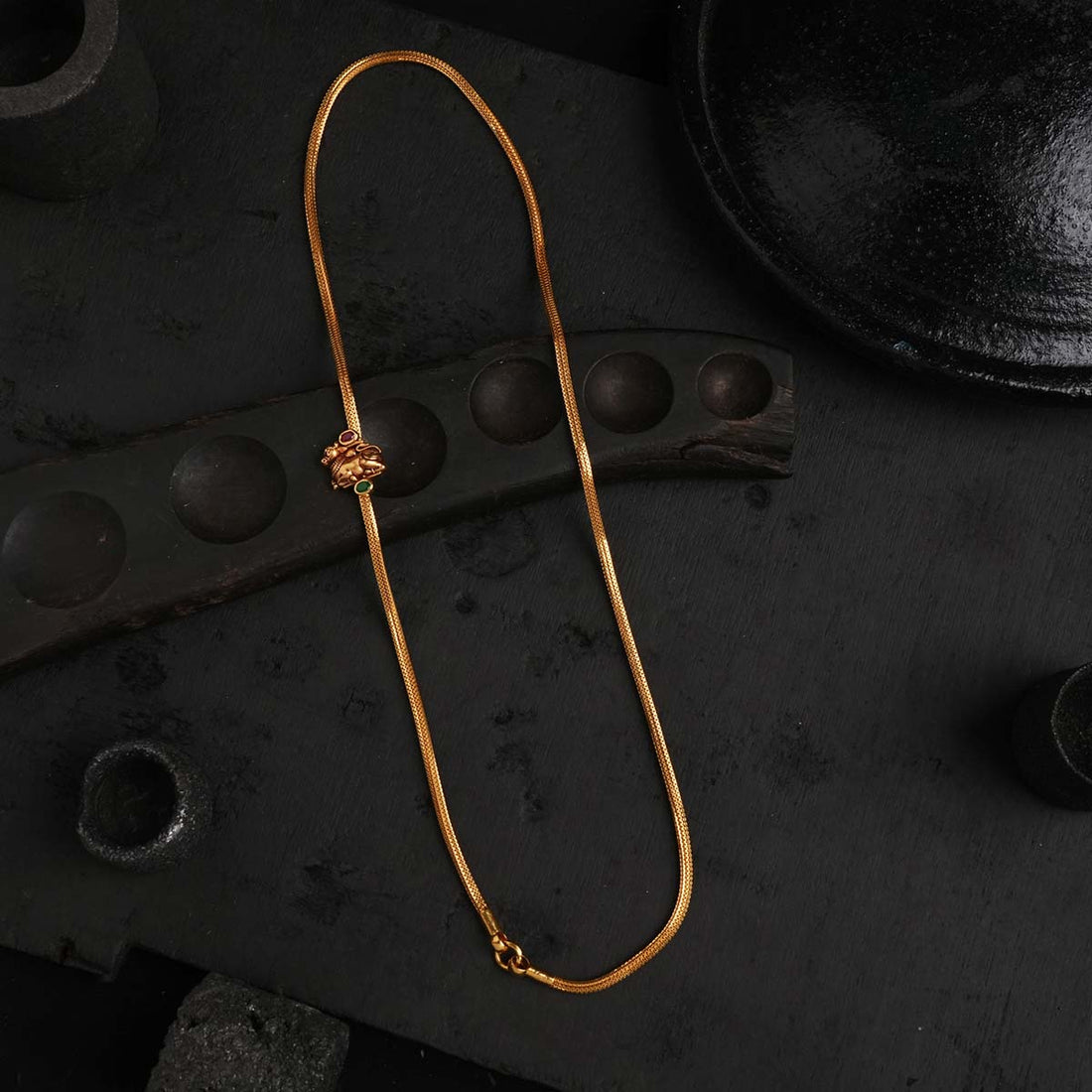 Cute Charm Mugappu Chain