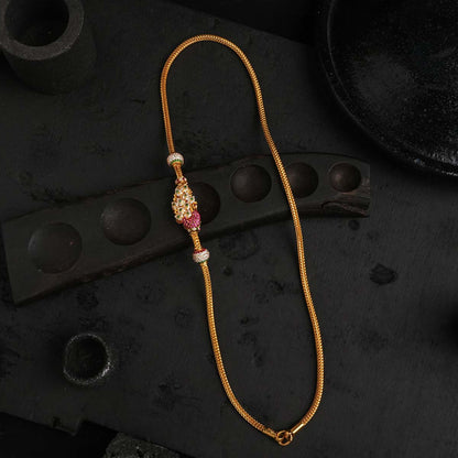 Peacock Mugappu Chain
