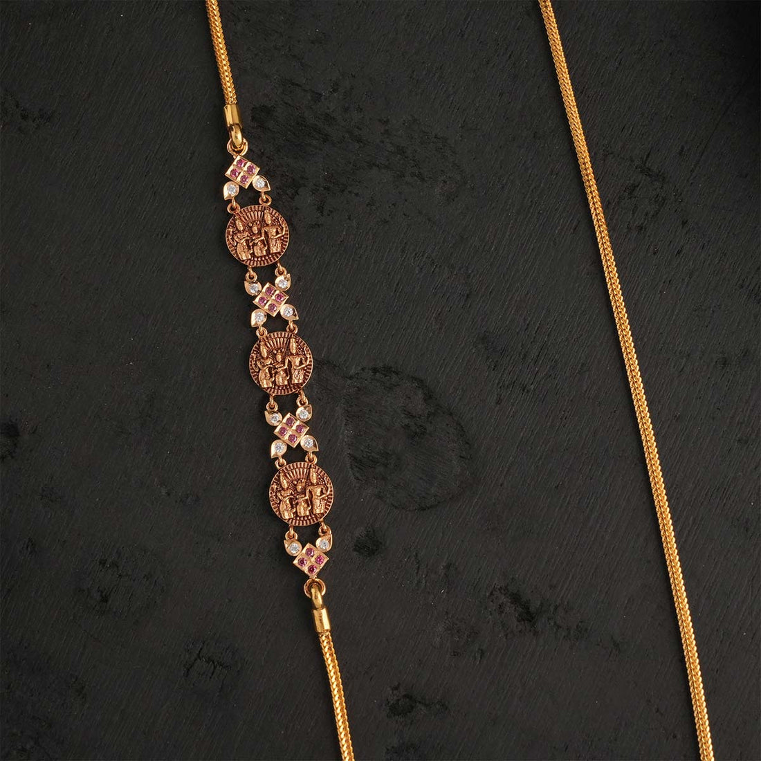 Golden Grace Mugappu Chain