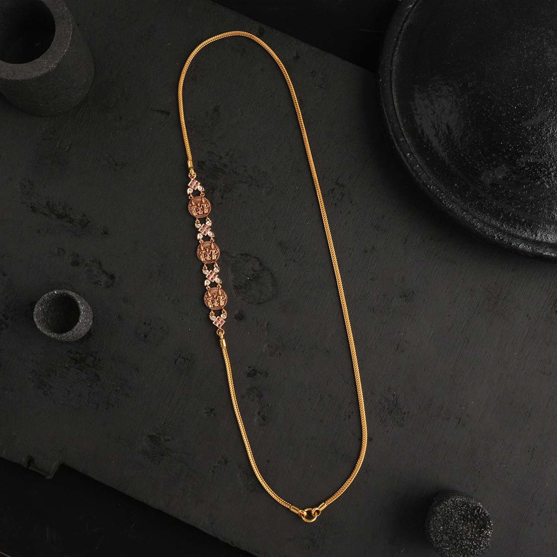 Golden Grace Mugappu Chain