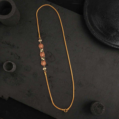 Gleaming Mugappu Chain