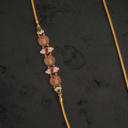 Golden Charms Mugappu Chain