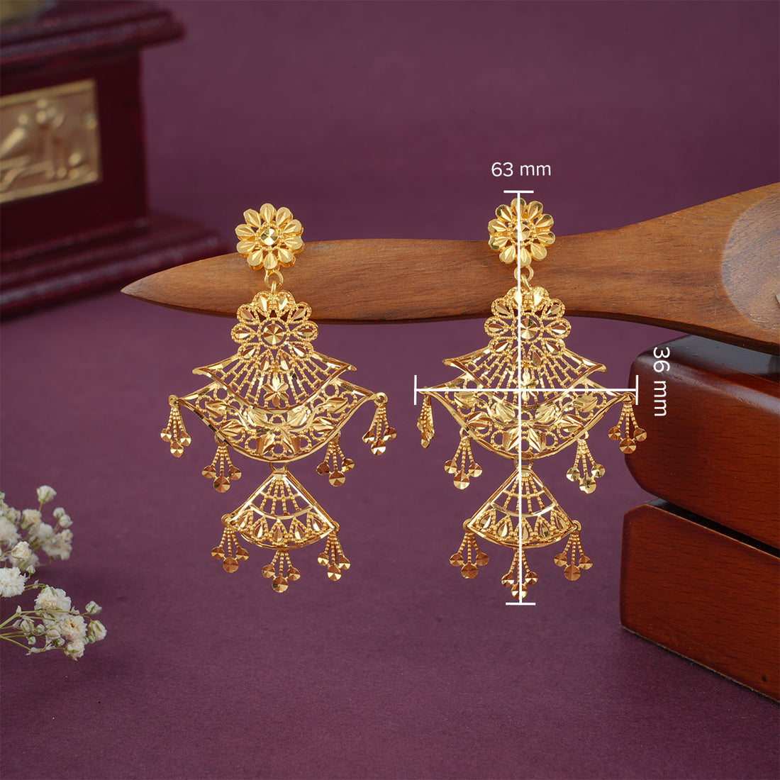Heloise Gold Earrings