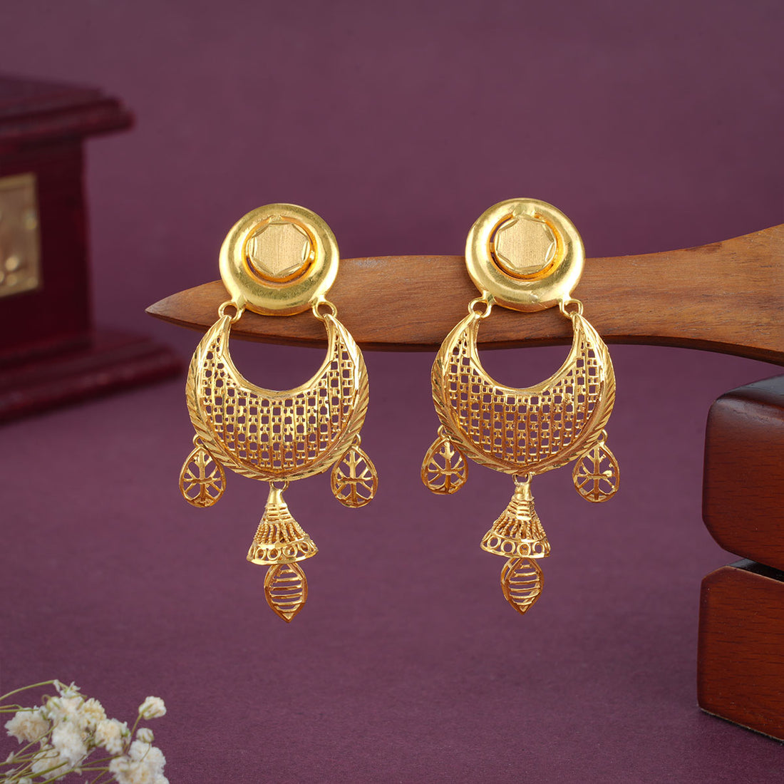 Fabulous Chandhubali Earrings