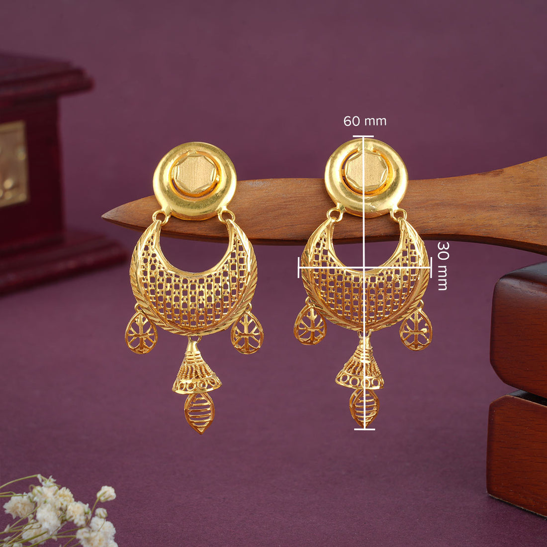 Fabulous Chandhubali Earrings