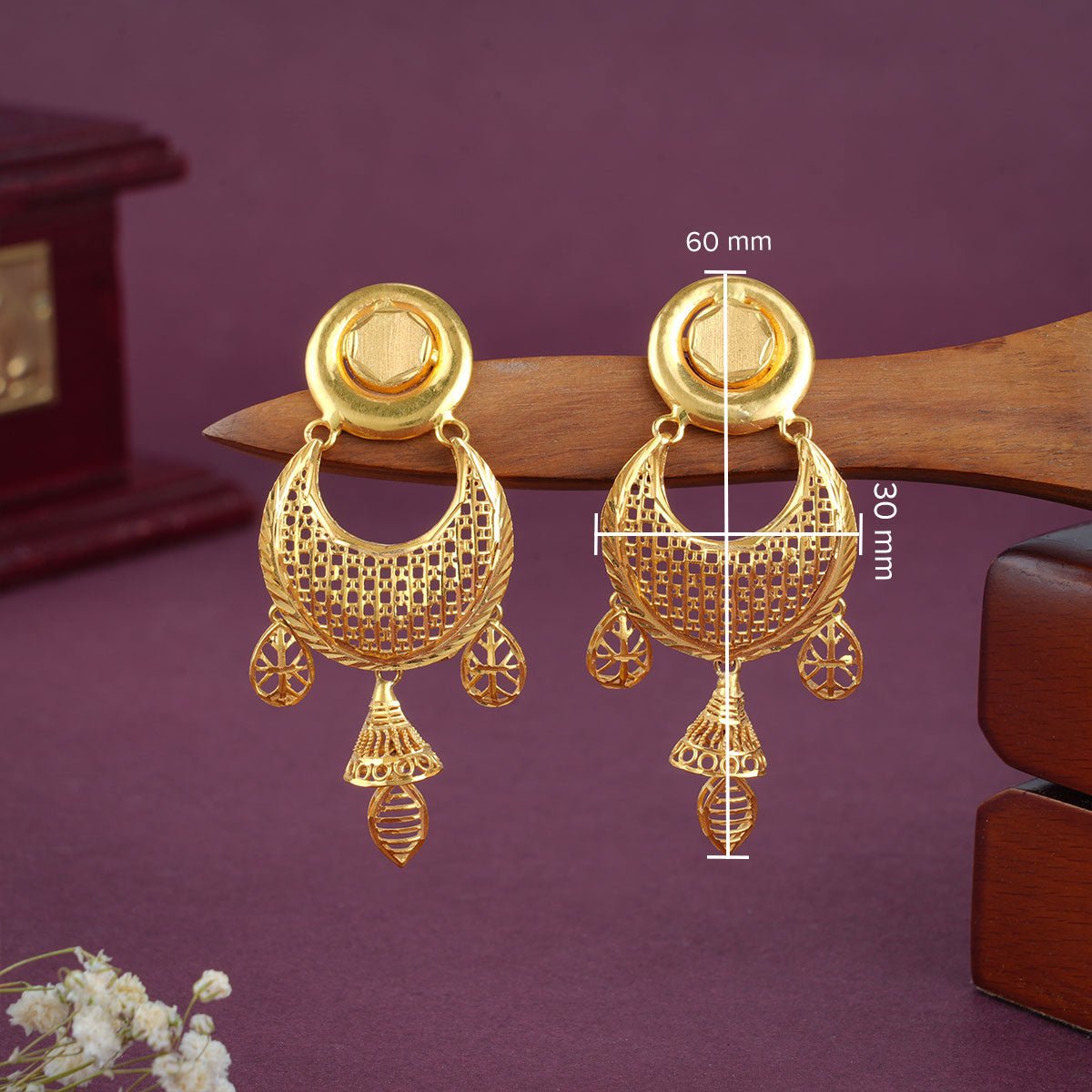 Fabulous Chandhubali Earrings