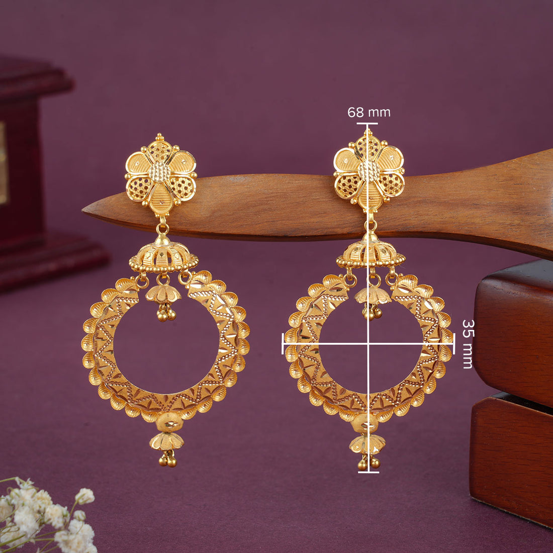 Samiya Long Earrings