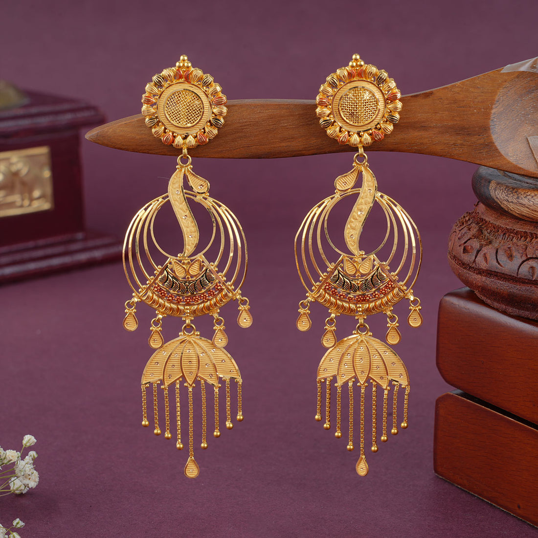 Ishaani Long Earrings