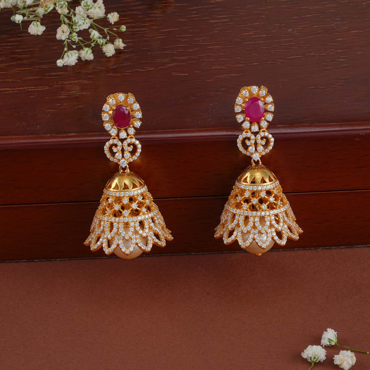 Ankitha Jhumka Earrings