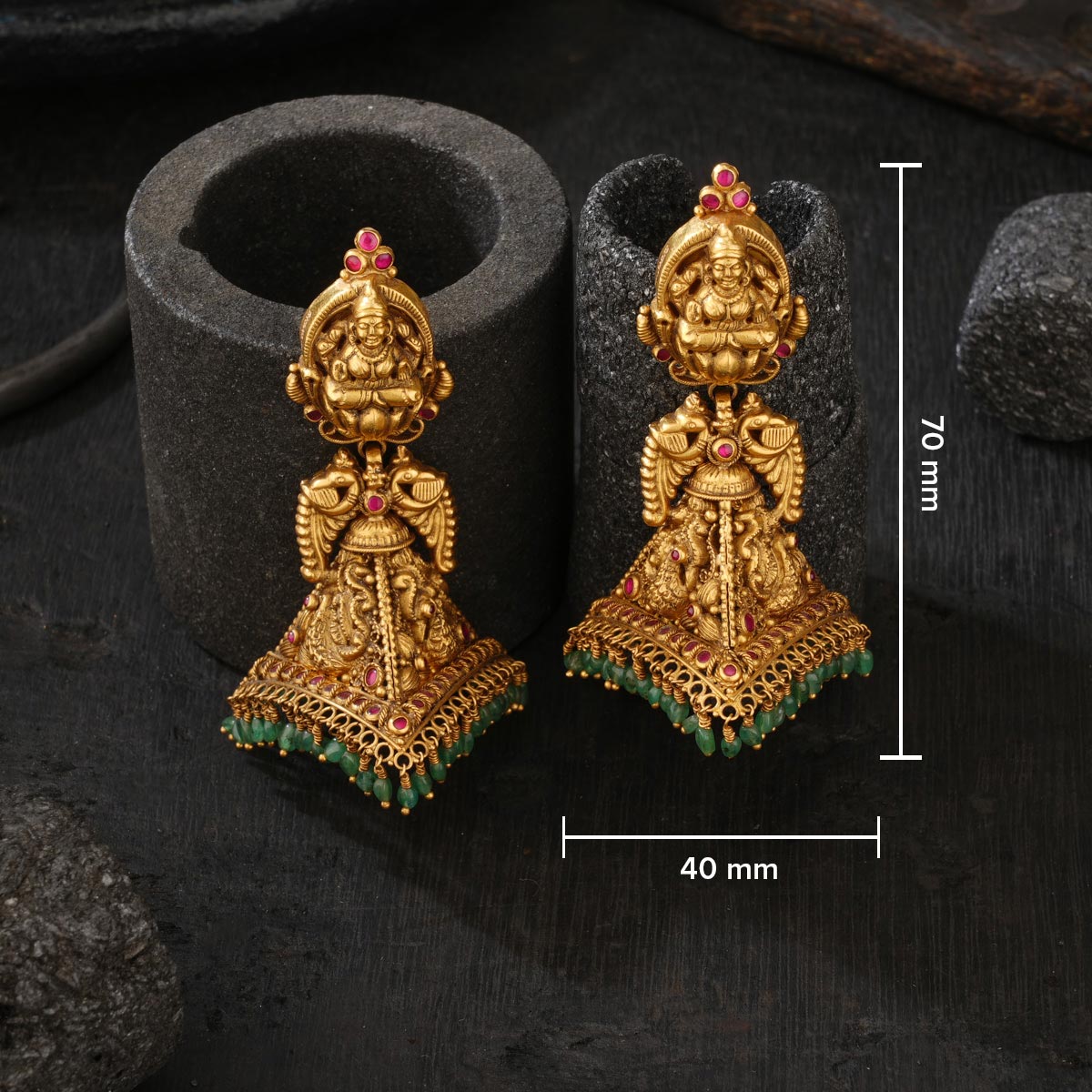 Daksha Jhumkas