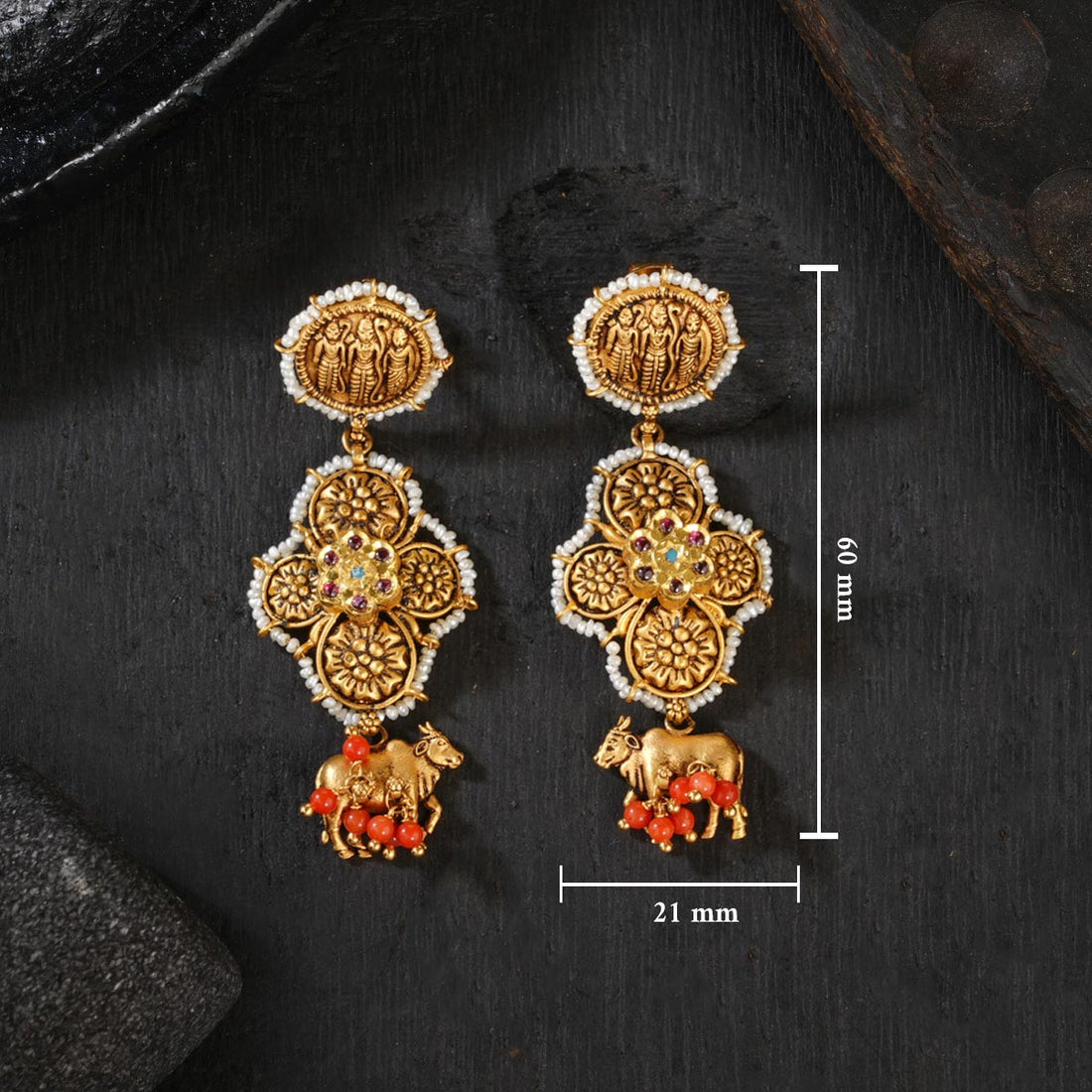 Dhalia Long Earrings