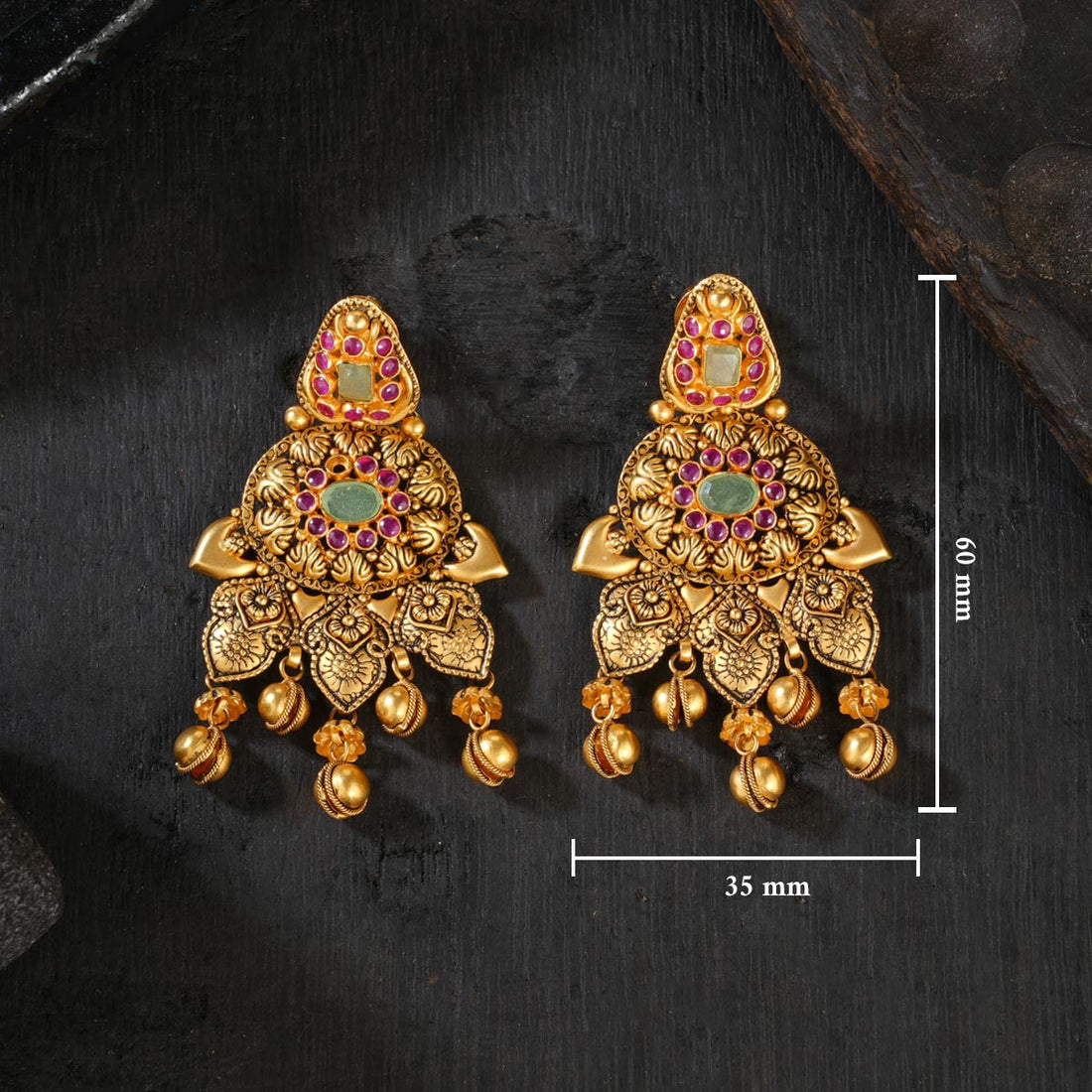 Srinisha Long Earrings