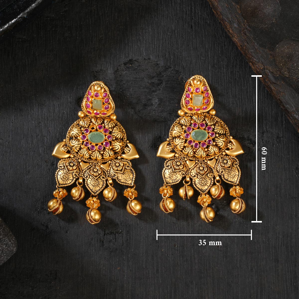 Srinisha Long Earrings