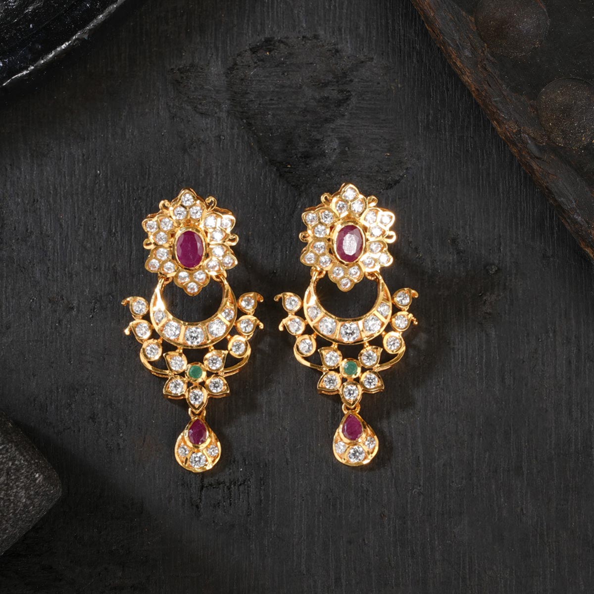 Prathiksha Long Earrings