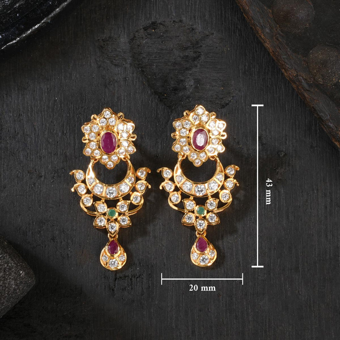 Prathiksha Long Earrings