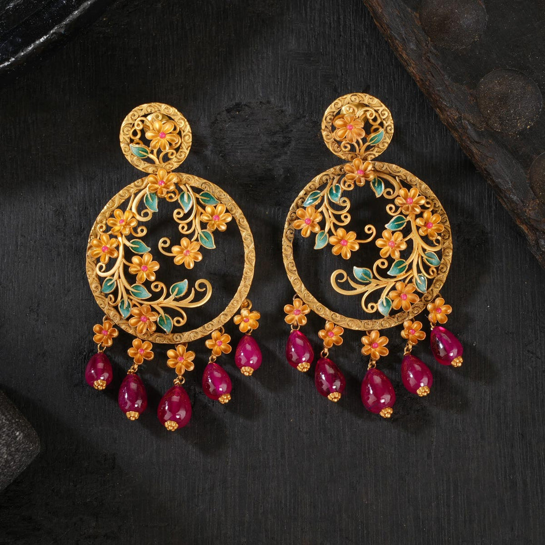 Laiyashri Long Earrings