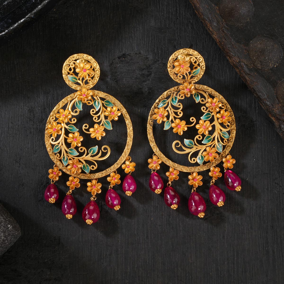 Laiyashri Long Earrings