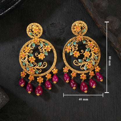 Laiyashri Long Earrings