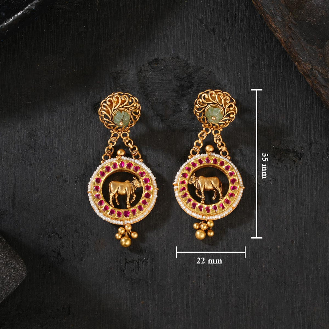 Harshini Long Earrings