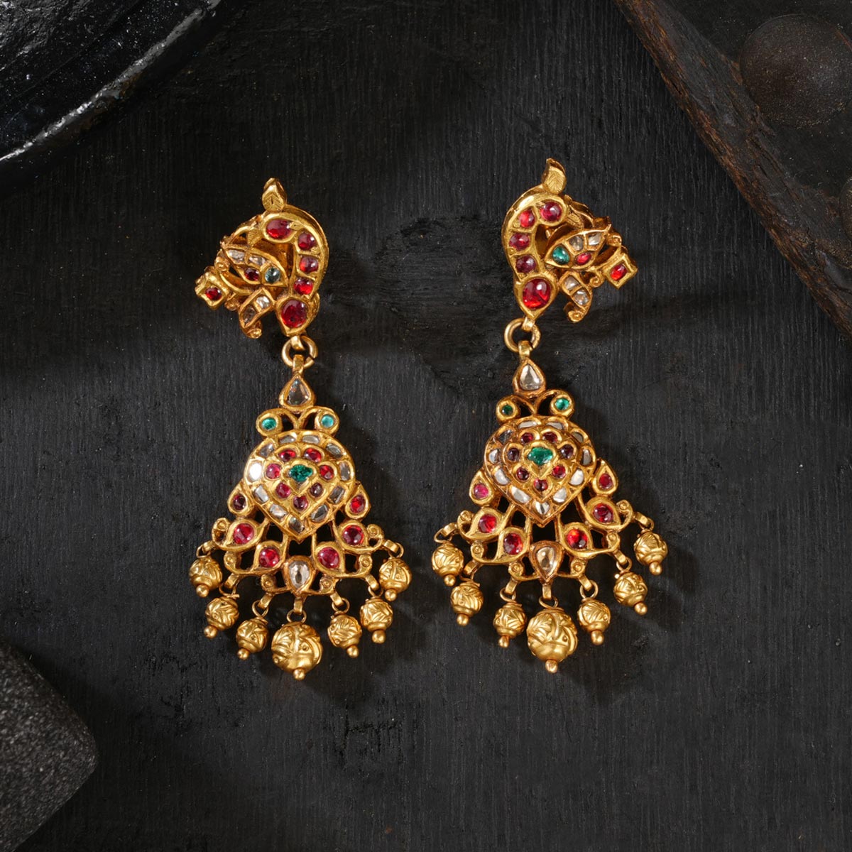 Swashikha Antique Bridal Earrings