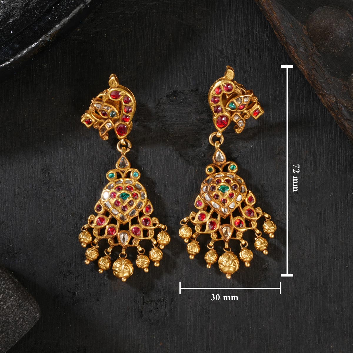 Swashikha Antique Bridal Earrings