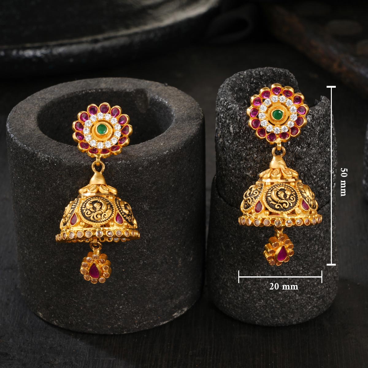 Haritha Jhumkas