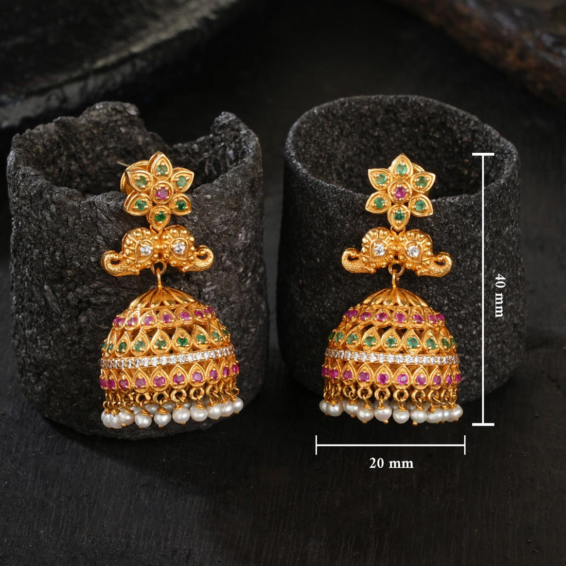 Manjari Jhumkas