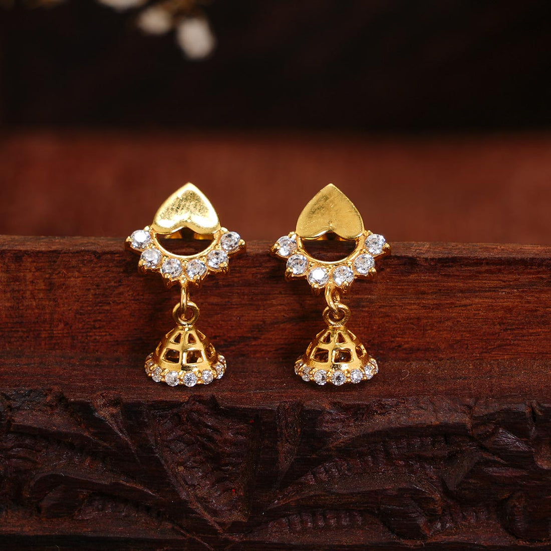 Healing Heart Jhumkas