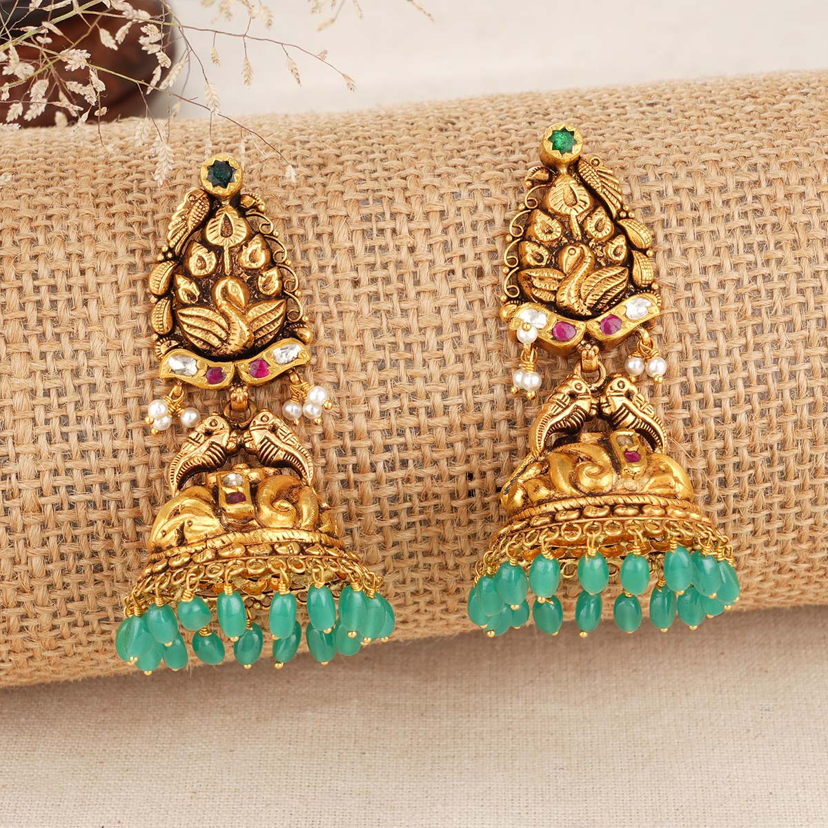 Beauties Bridal Jhumkas
