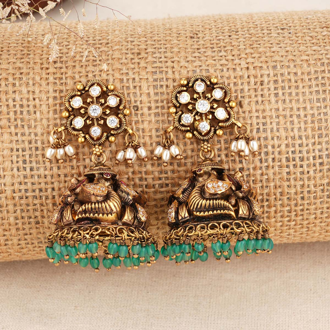 Samrith Jhumka Earrings