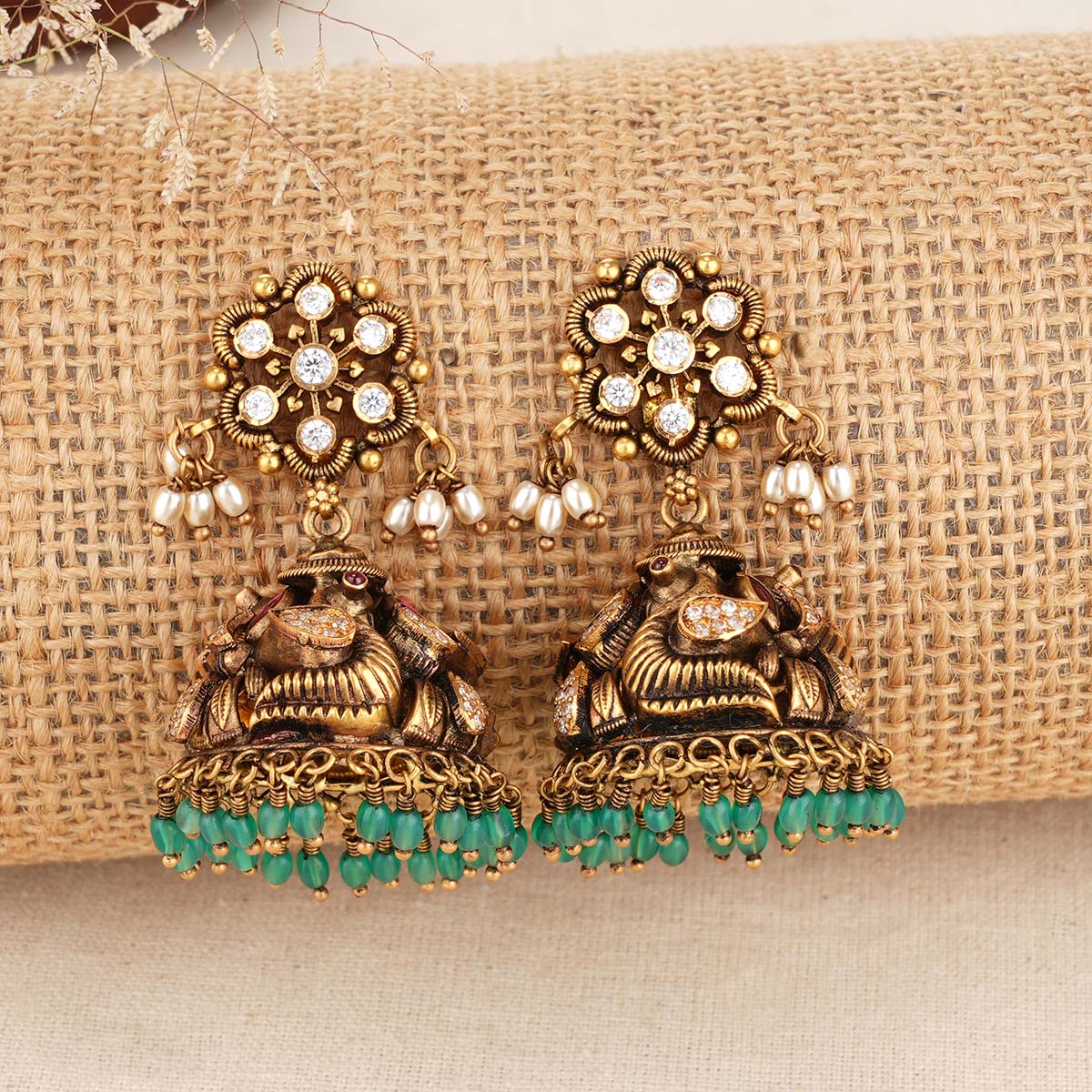 Samrith Jhumka Earrings