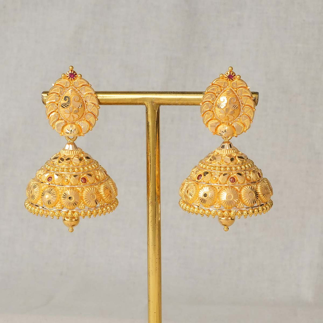 Dhanshika Jhumkas