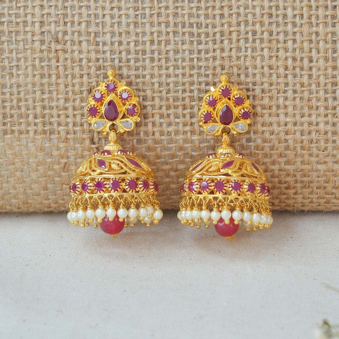 Eye-catching Jhumkas