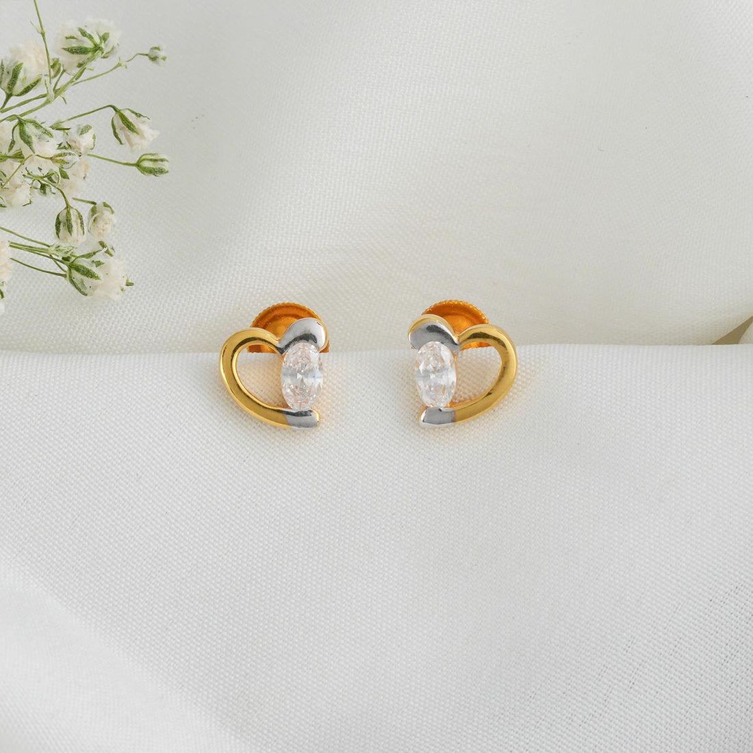 Cute Heart Stud