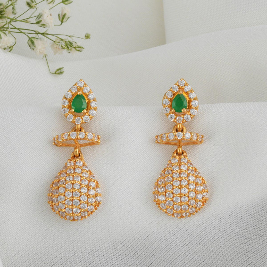 Anishasri Long Earrings