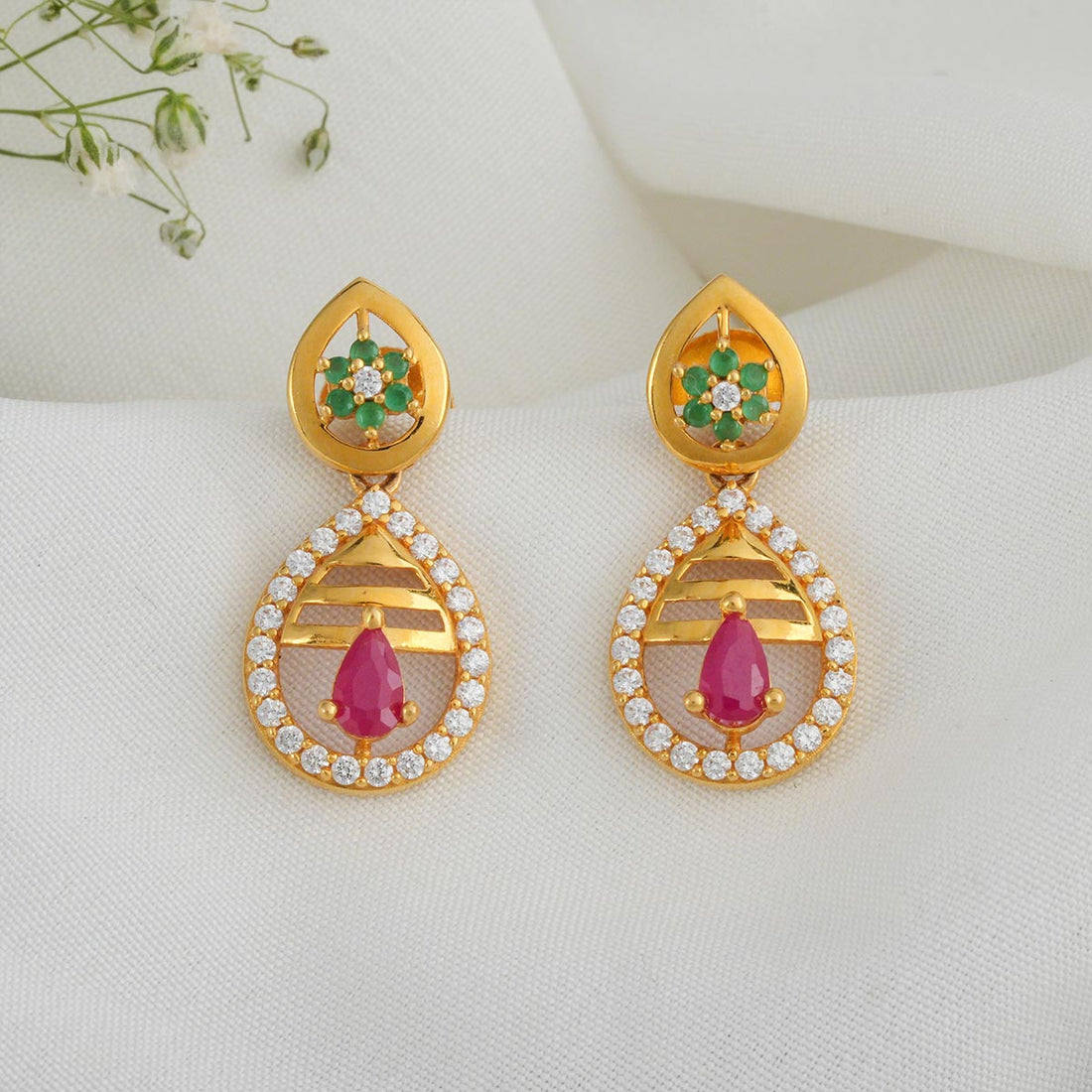 Khashitha Long Earrings