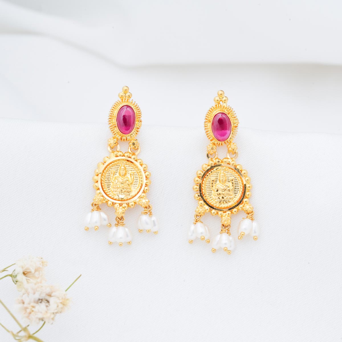 Yuthitha Long Earrings