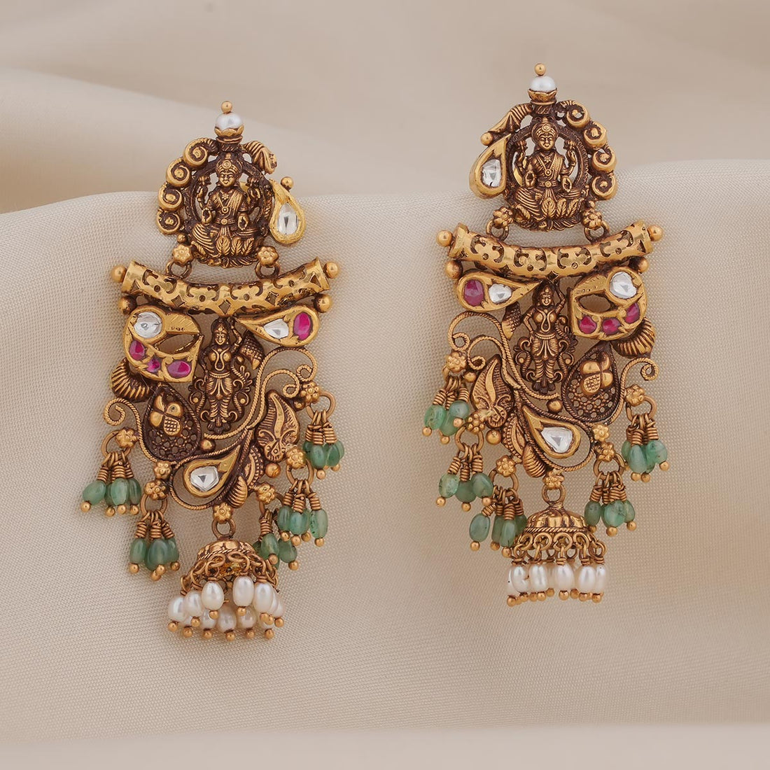 Dharshika Long Earrings