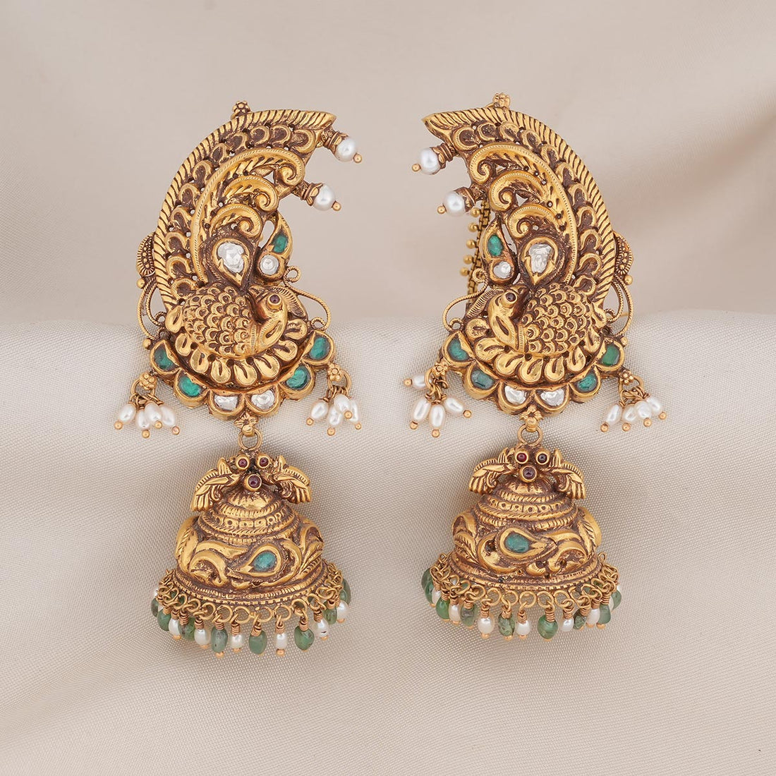 Mehitha Jhumka With Earcuff
